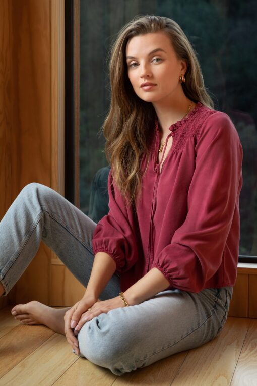Crimson Blouse - Image 2