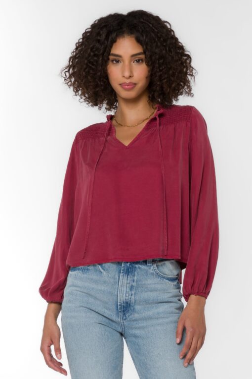 Crimson Blouse - Image 3