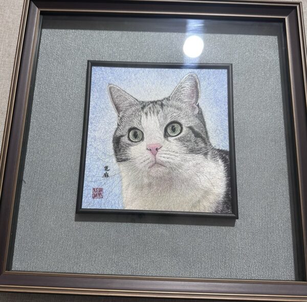 IMG_20260921_172444 Custom 12 Inch Cat Embroidery Portrait